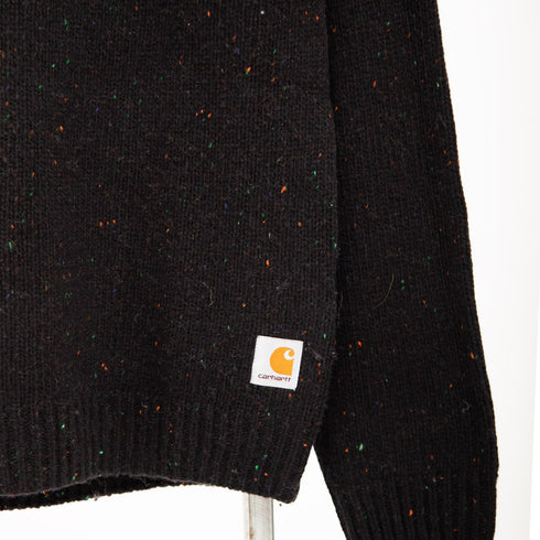 Carhartt WIP Anglistic Sweater Speckled Black I010977.0JE.XX.03 Degli Uberti